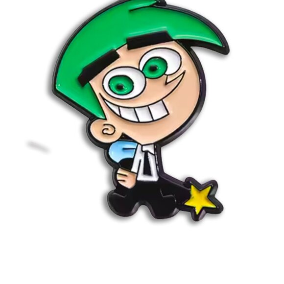 Fairly OddParents Cosmo Collectible Enamel Pin - Picture 2 of 2